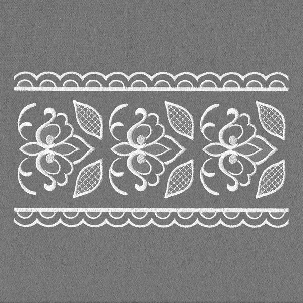 Victorian Details Border 2 (Whitework) - Image 2