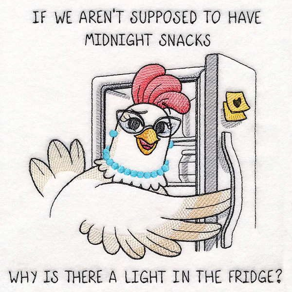 We Aren't Supposed To Have Midnight Snacks Chicken - Image 3