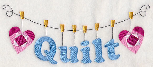 We Love Quilting Clothesline - Image 2