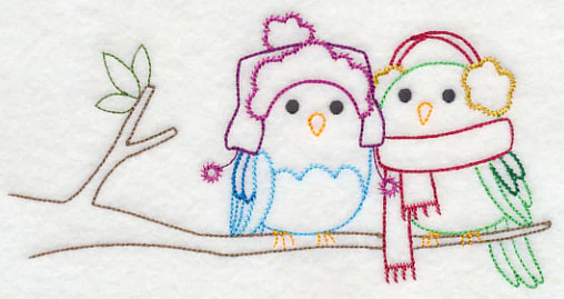 Weathering the Winter Birds 3 (Vintage) - Image 3