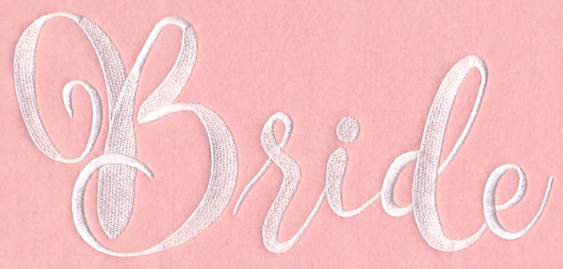 Wedding Typography - Bride - Image 6