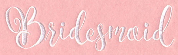 Wedding Typography - Bridesmaid - Image 3