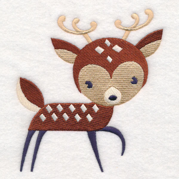 Wee Woodland Deer - Image 2