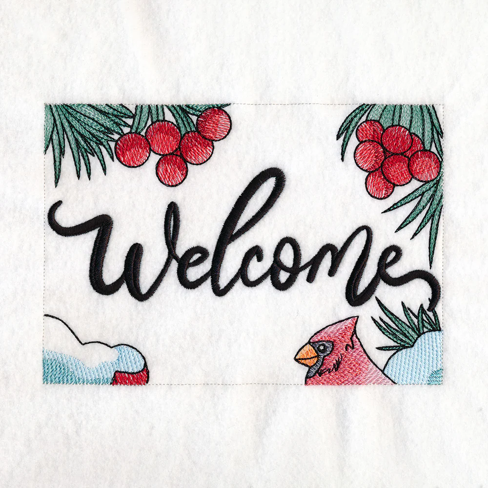 Welcome Cardinal Garden Flag - Image 9