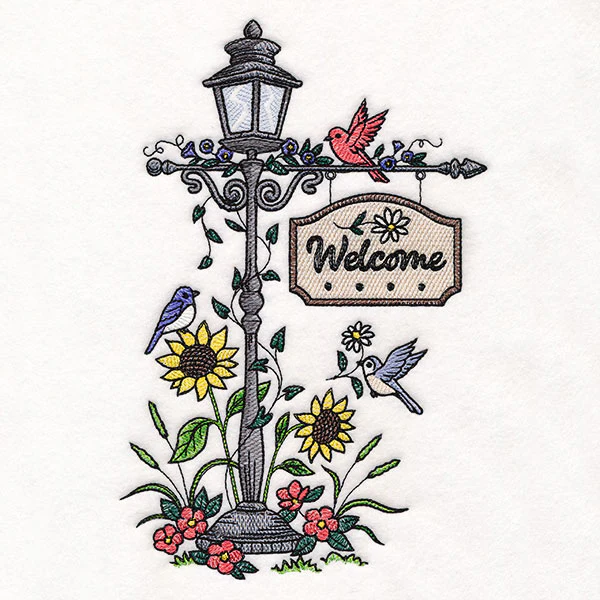 Welcome Summer Lamppost - Image 6