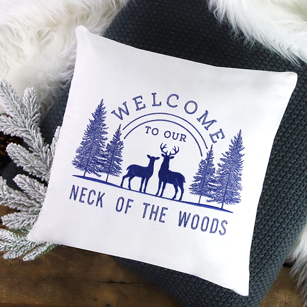 Welcome to Our Neck of the Woods Sign - Image 2