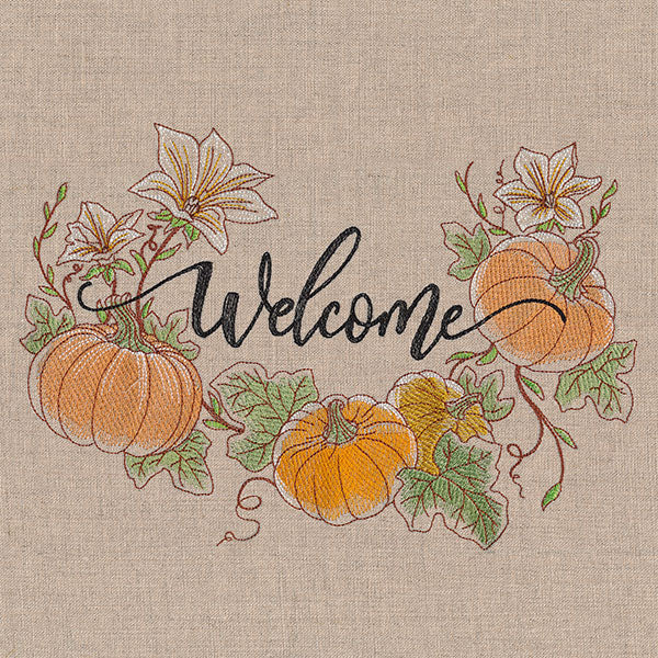 Welcome with Fall Pumpkins - Image 9
