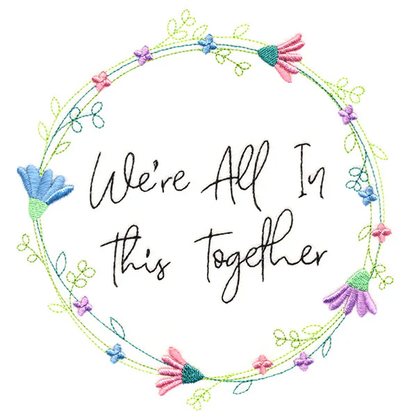 We're All In This Together Wreath