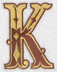 Western Letter K (5 inch) - Image 3