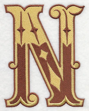 Western Letter N (5 inch) - Image 5