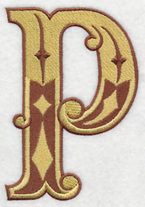 Western Letter P (5 inch) - Image 2