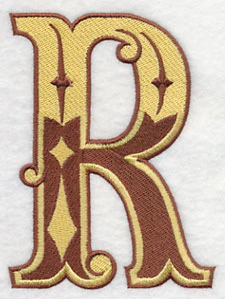 Western Letter R (5 inch) - Image 2