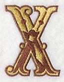Western Letter X (5 inch) - Image 4