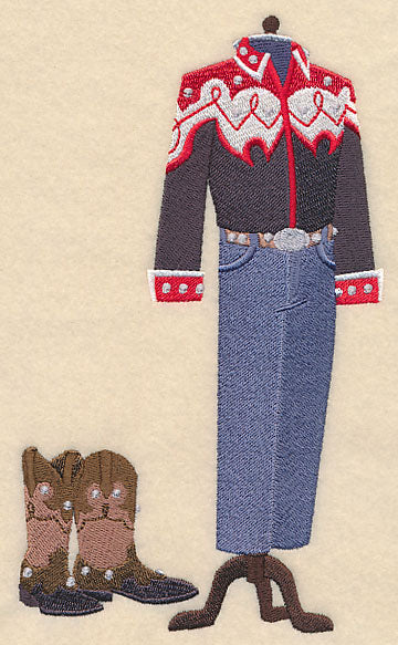 Western Rodeo Dress Form - His - Image 3