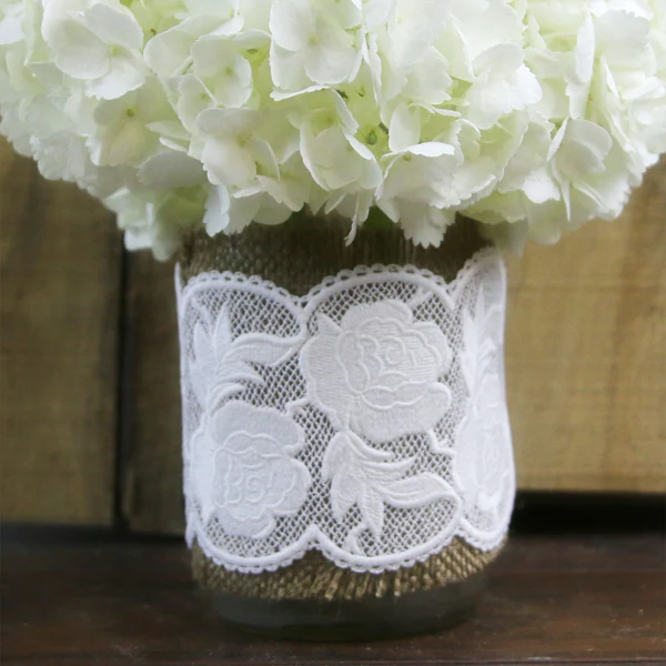 Western Rose Border (Lace) - Image 8