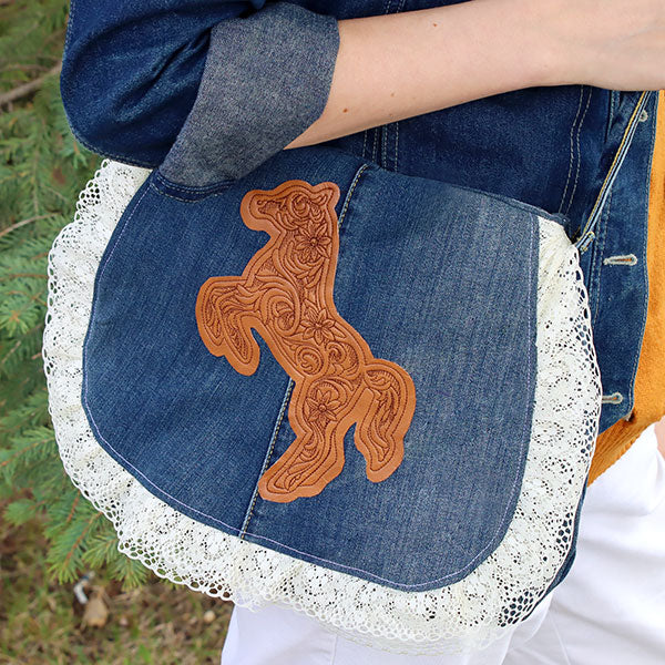 Western & Wild Horse (Applique) - Image 4