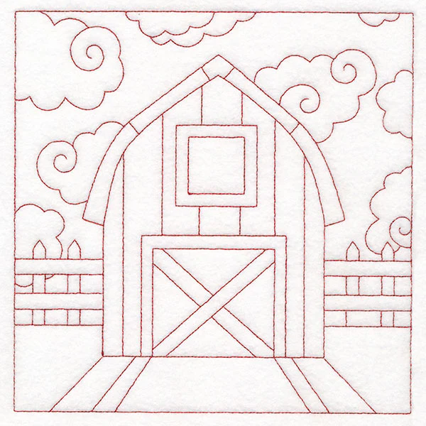 Whimsical Farm Life Quilting - Barn (Double Run) - Image 12