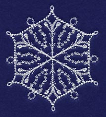 White Christmas Snowflake Chill - Image 5