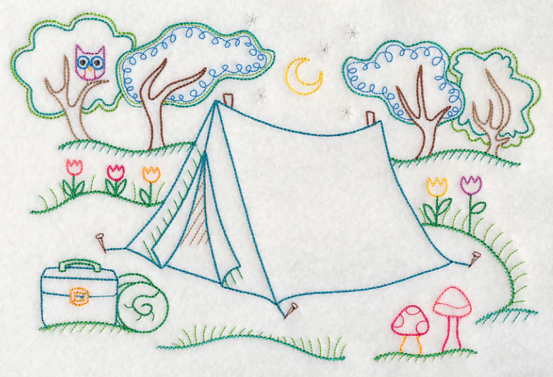 Whooo Loves Camping? (Vintage) - Image 5