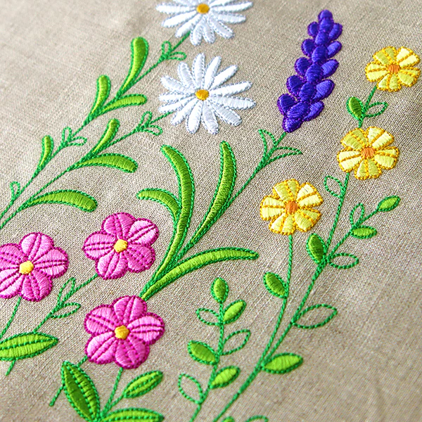 Wild Blooms Border - Tall - Image 2