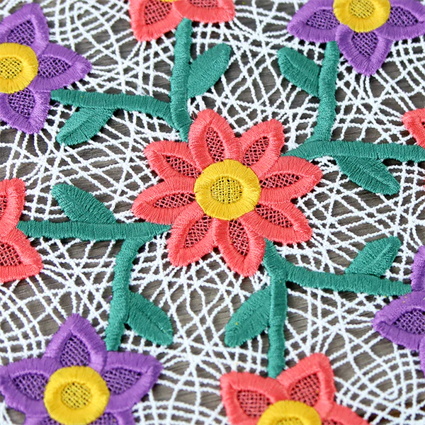 Wild Blooms Doily (Battenburg Lace) - Image 10