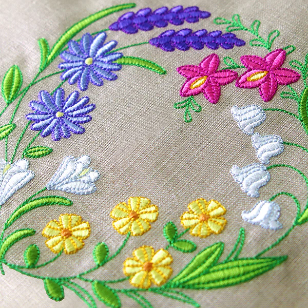 Wild Blooms Wreath - Image 2