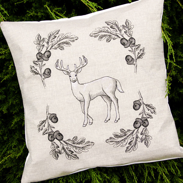 Wild Deer Etching - Image 2