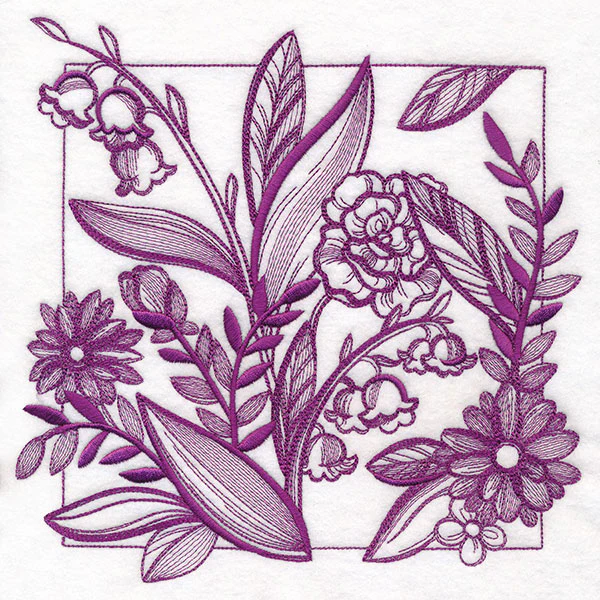 Wild Garden Beauty Square 1 - Image 5