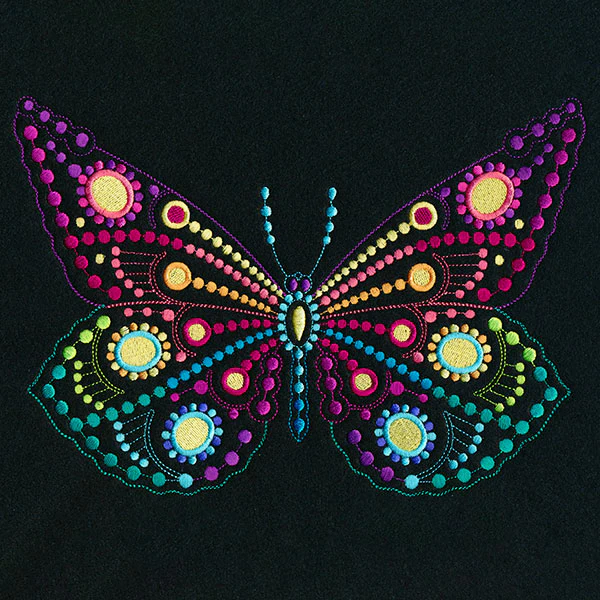 Wild with Color Butterfly