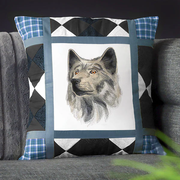 Wild Wolf Portrait - Image 6