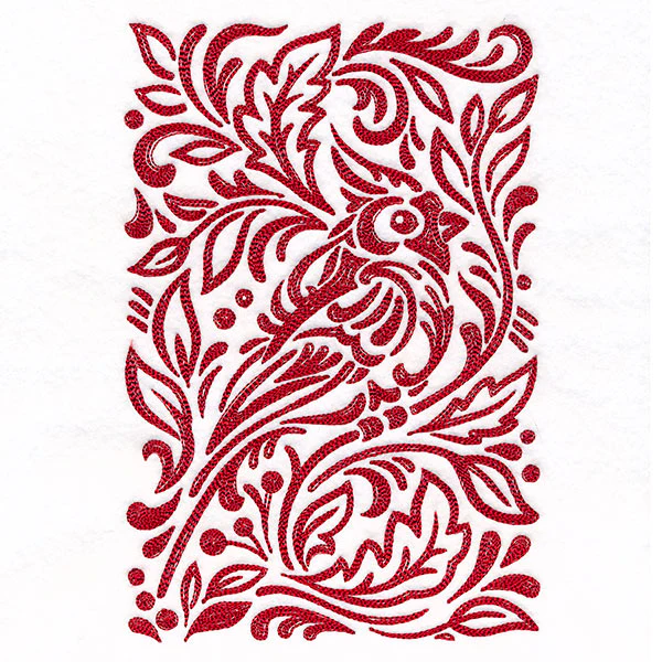 Wild Woodcuts - Christmas Cardinal - Image 5