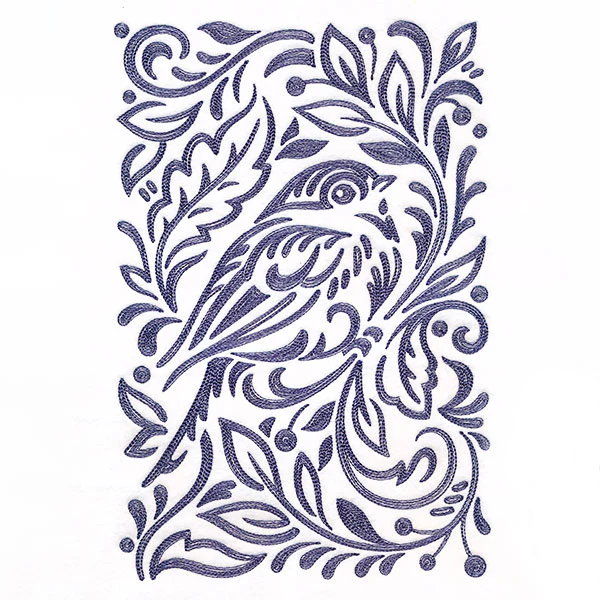 Wild Woodcuts - Christmas Chickadee