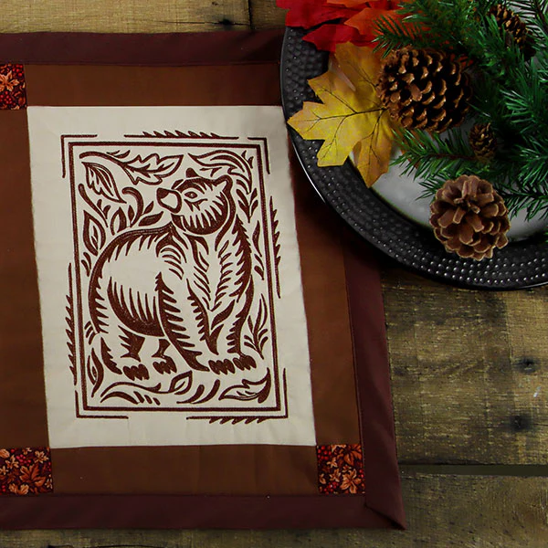 Wild Woodcuts - Fall Bear - Image 8