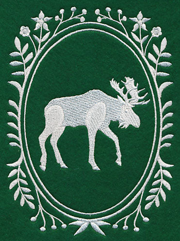 Wild Woodland Whitework Cameo - Moose - Image 3