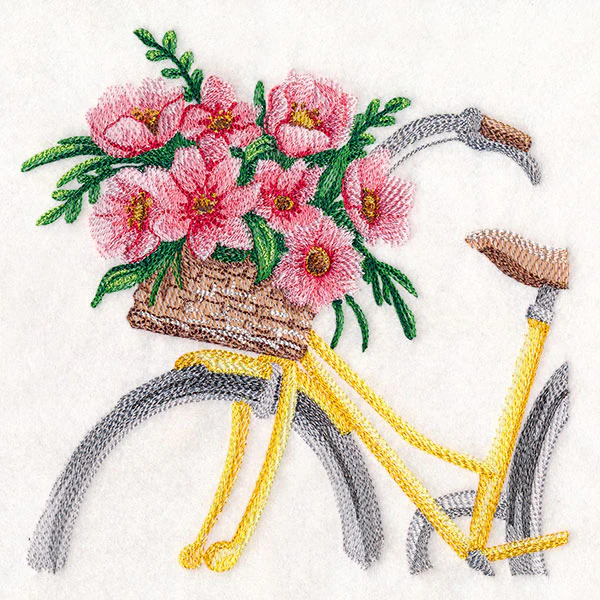 Wildflower Bicycle Bouquet - Image 3