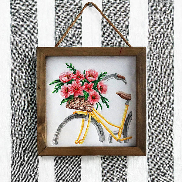 Wildflower Bicycle Bouquet - Image 4