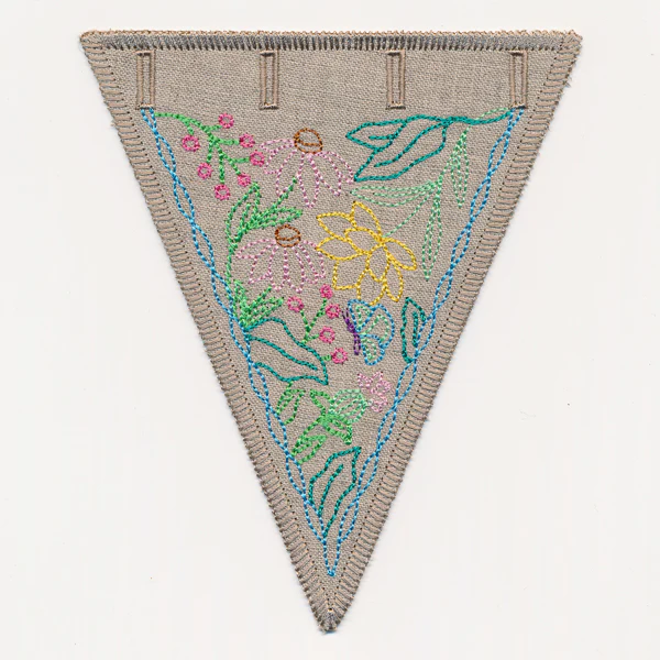 Wildflower Garden Bunting 3 (In-the-Hoop) - Image 2