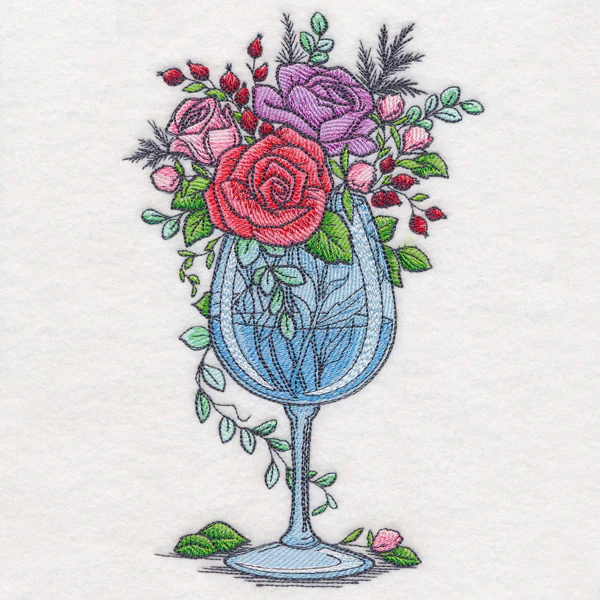 Wine Glass Bouquet - Image 3