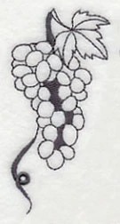 Wine Grape Bunch 1 - Image 2