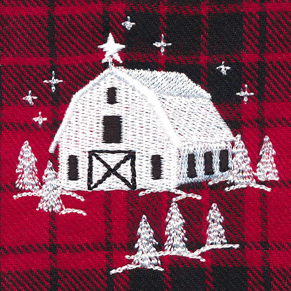 Winter Barn Jar Topper - Image 5