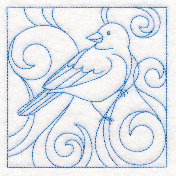 Winter Birds Quilting - Junco (Double Run) - Image 5