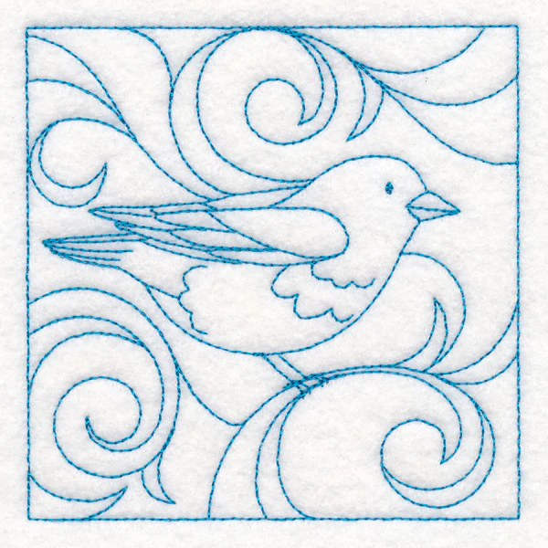 Winter Birds Quilting - Rosy Finch (Double Run) - Image 5
