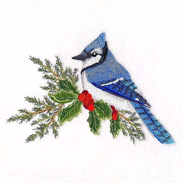 Winter Cheer Blue Jay - Image 2