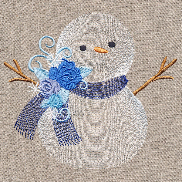 Winter Chic - Snowman - Image 3