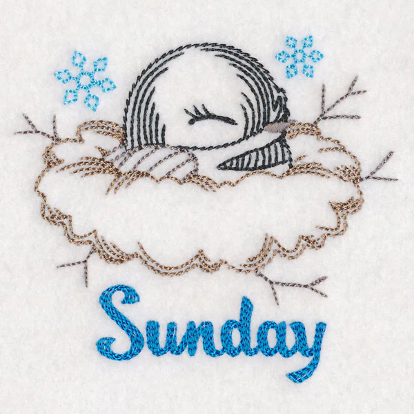 Winter Chickadee - Sunday (Vintage) - Image 2