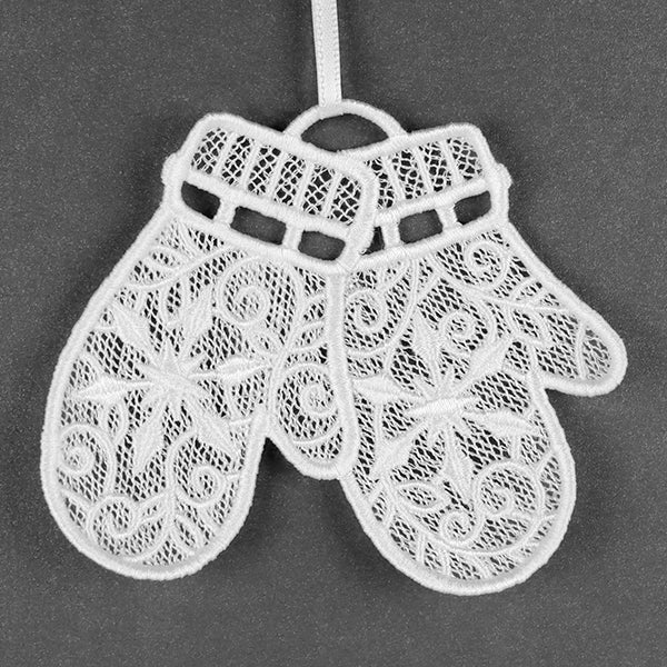 Winter Favorites - Mittens (Lace) - Image 3