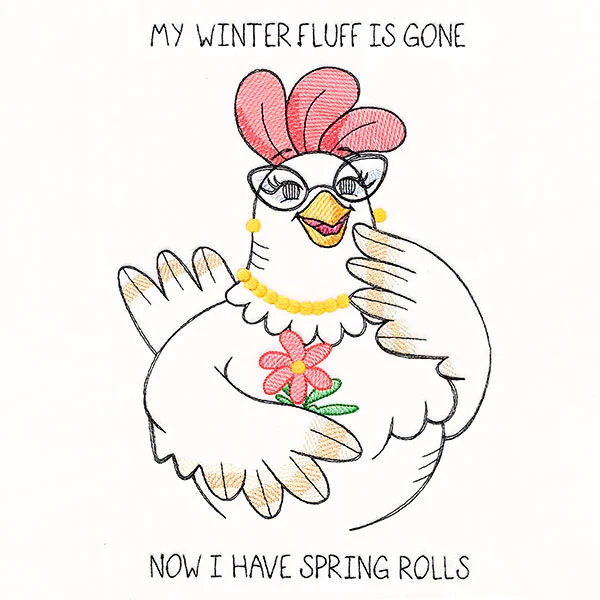 Winter Fluff to Spring Rolls Chicken