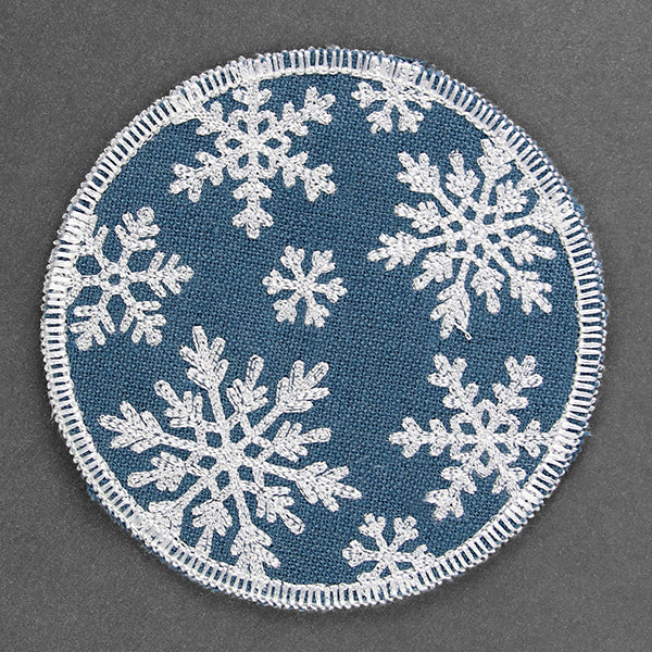 Winter Flurries Coaster (In-the-Hoop) - Image 4