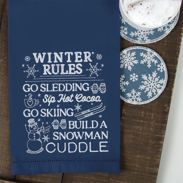 Winter Flurries Coaster (In-the-Hoop) - Image 9