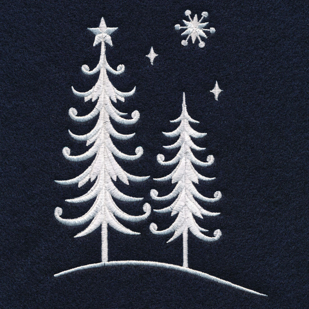 Winter Forest Deer Border Set - Image 10